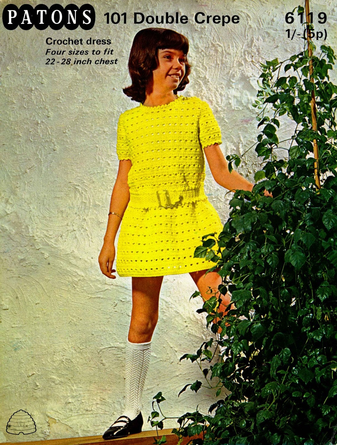 Crochet 70s outlet dress