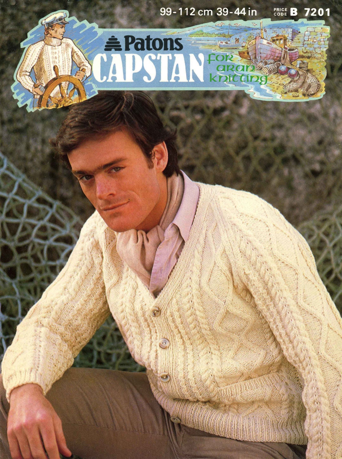 Mens aran outlet cardigan knitting patterns